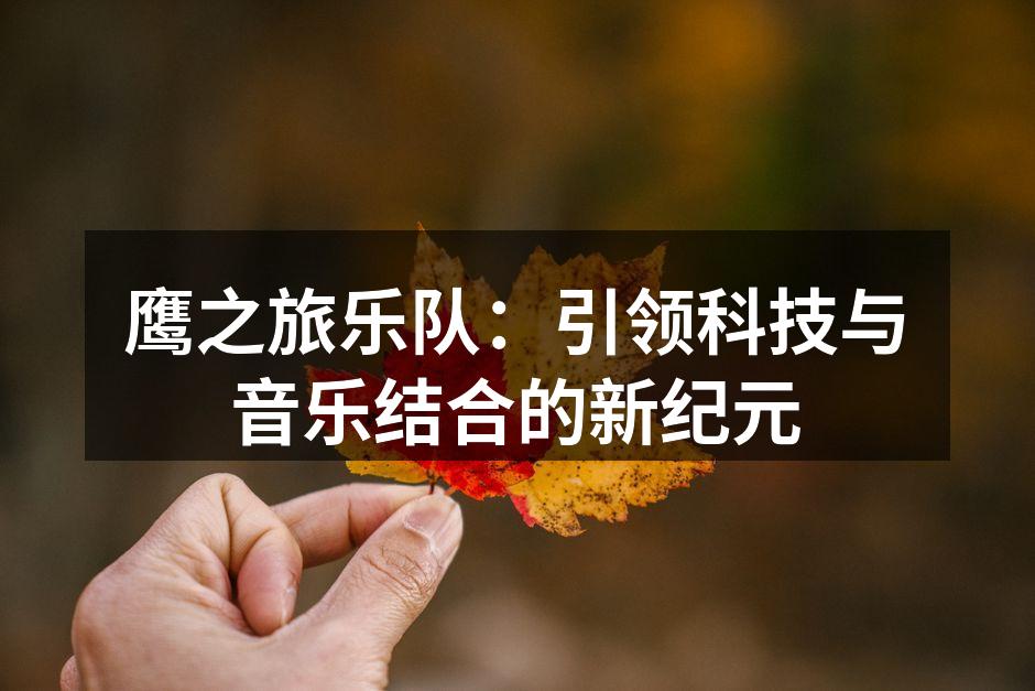 鹰之旅乐队新推出的数码设备